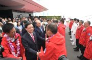 CE attends Xuelong 2 Welcome Ceremony (3)